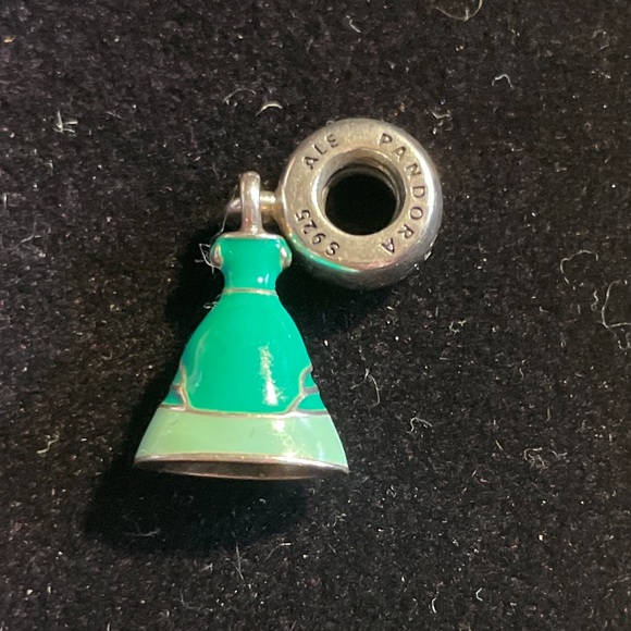 Authentic Disney Princess Pandora Ariel the little mermaid set of 5 charms 💜 - Picture 5 of 10